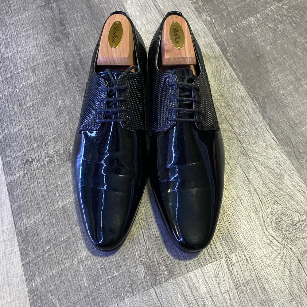 ASOS Patent Leather Tuxedo Shoe